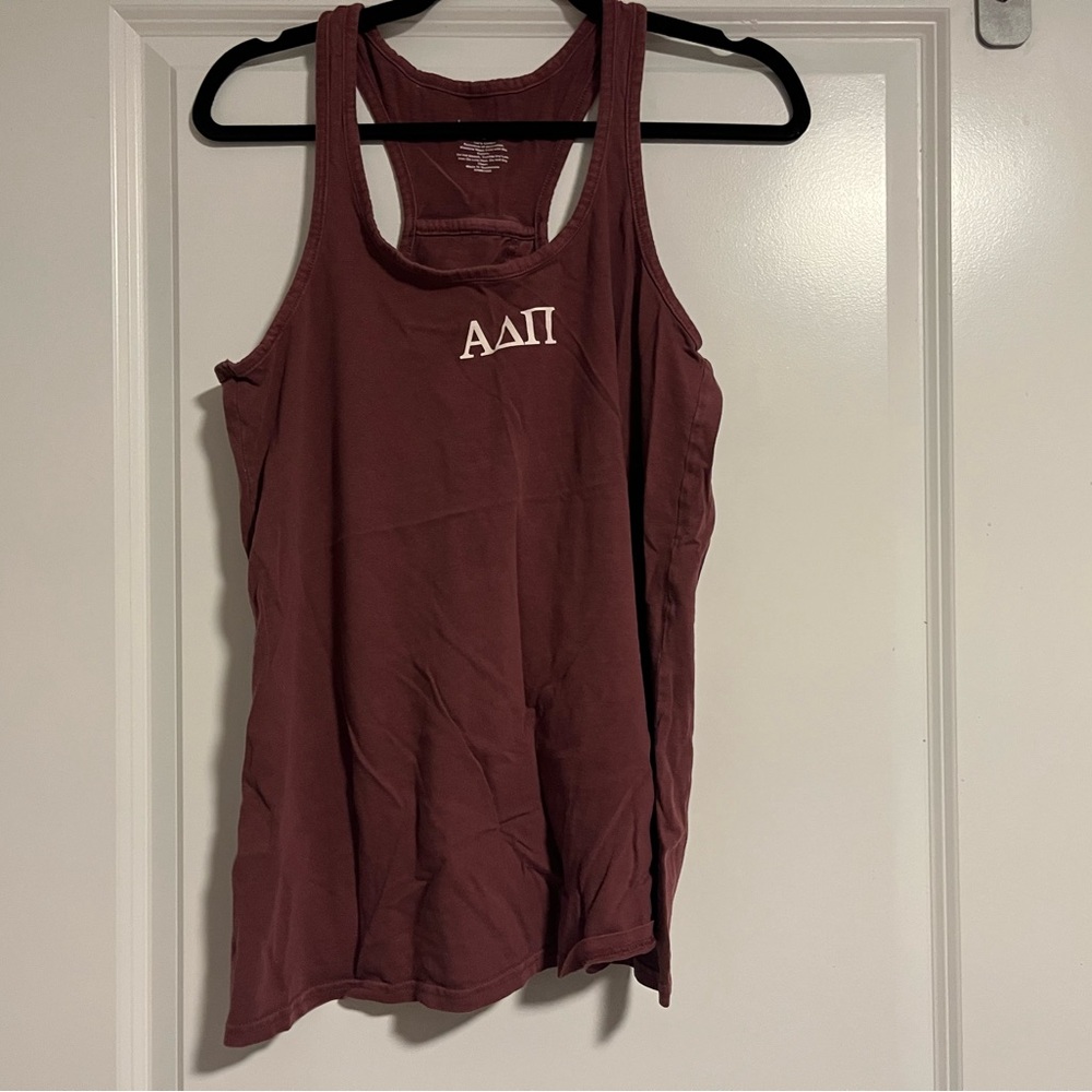 Alpha Delta Pi ADPi Tulip Back Tank